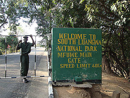 Mfuwe Main Gate