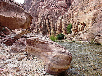 Wadi Hasa, côté Wadi Araba
