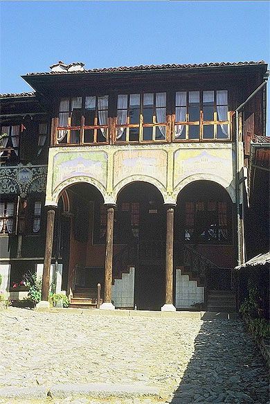 Koprivchtitsa, la maison Oslekov