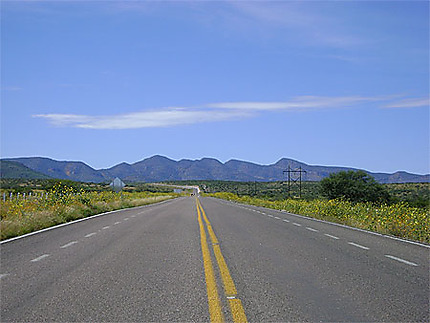 Route pour Durango