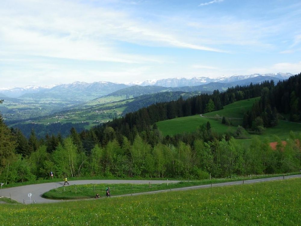 Belle descente du Pfander