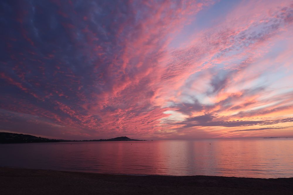 Coucher de soleil à Porticcio