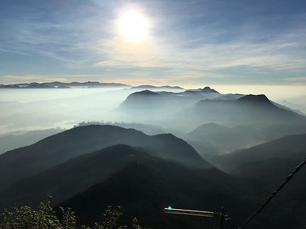 Magnifique lever du soleil ️au Pic d’Adam