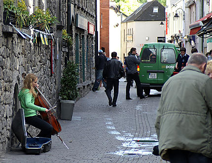 Rue tranquille de Kilkenny 