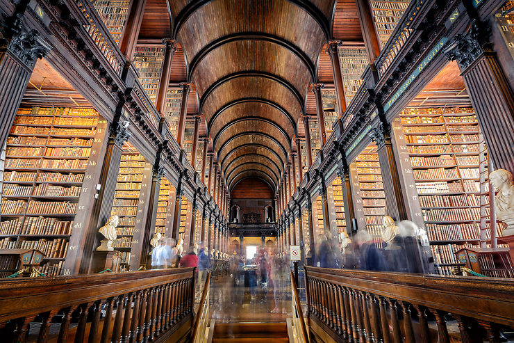 Admirer le fameux Book of Kells au Trinity College