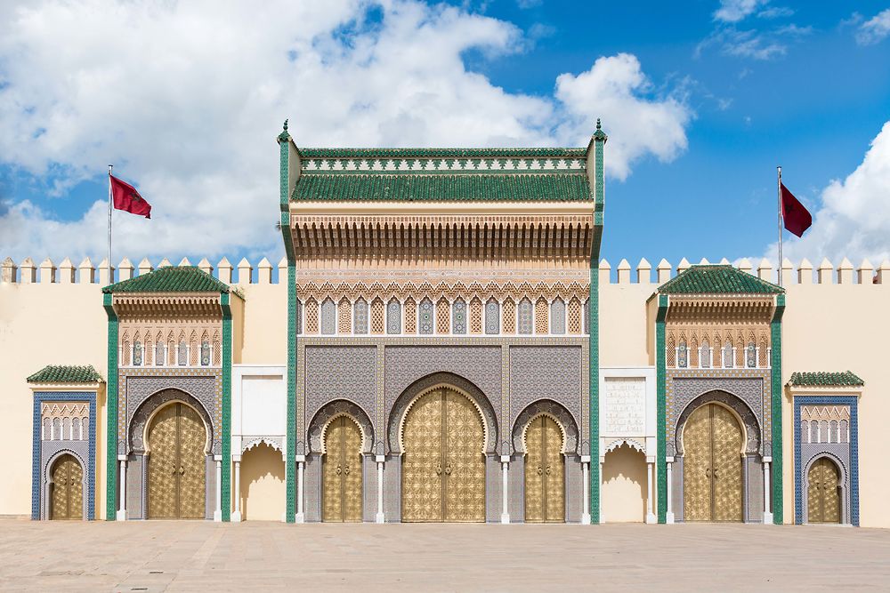 L'entrée du Palais Royal