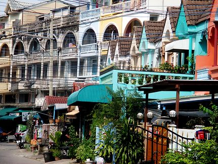 Vieux quartier de Pattaya, Thaïlande