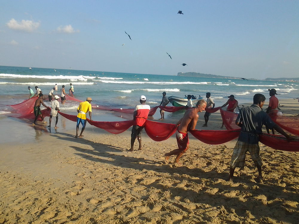 Bord de mer à Trincomalee