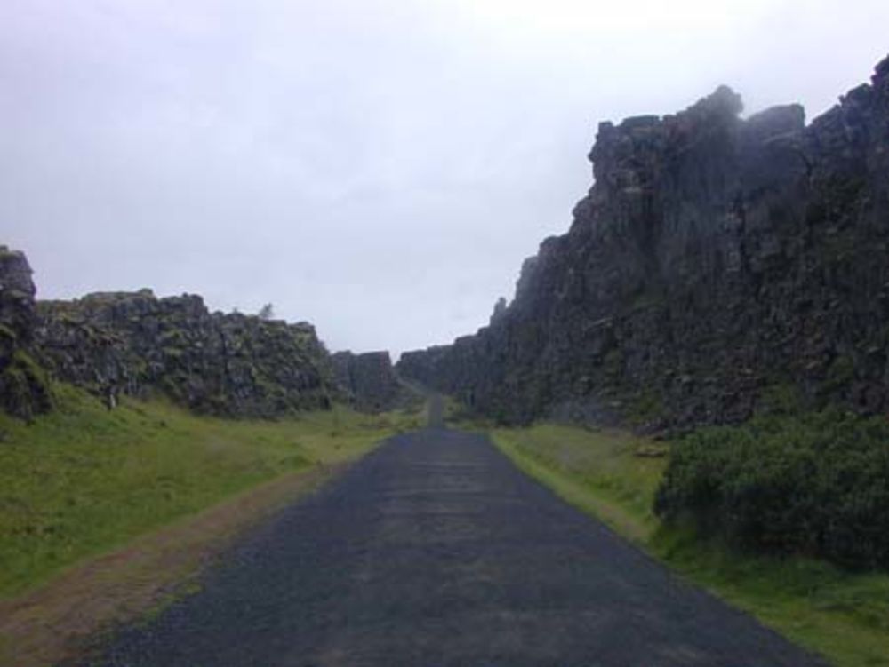 Faille tectonique de Thingvellir