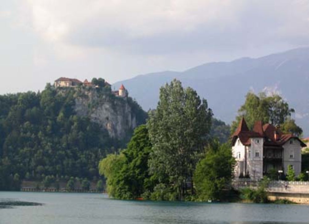 Lac et château de Bled