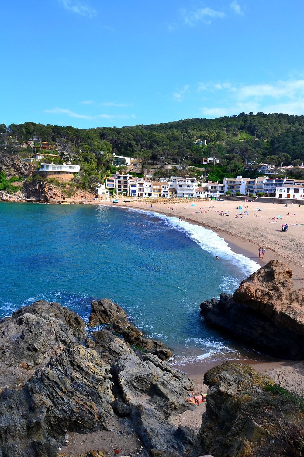 La petite ville de Begur, Costa Brava