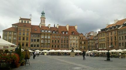 La Place du Marché de la Vieille Ville à Varsovie