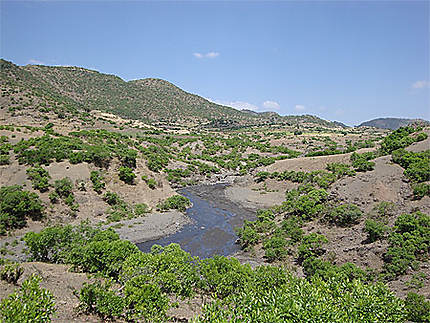 Fleuve aux environs de Lalibela