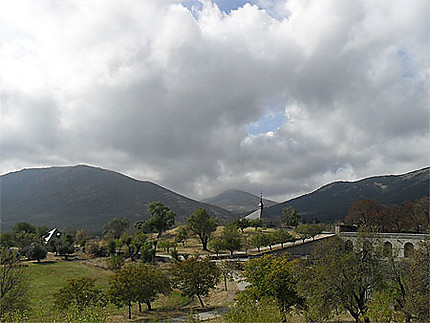 Paysage des environs du monastère