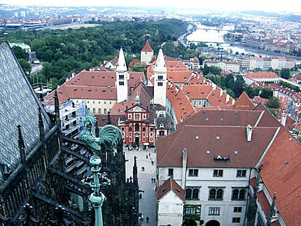 Du haut du château de Prague