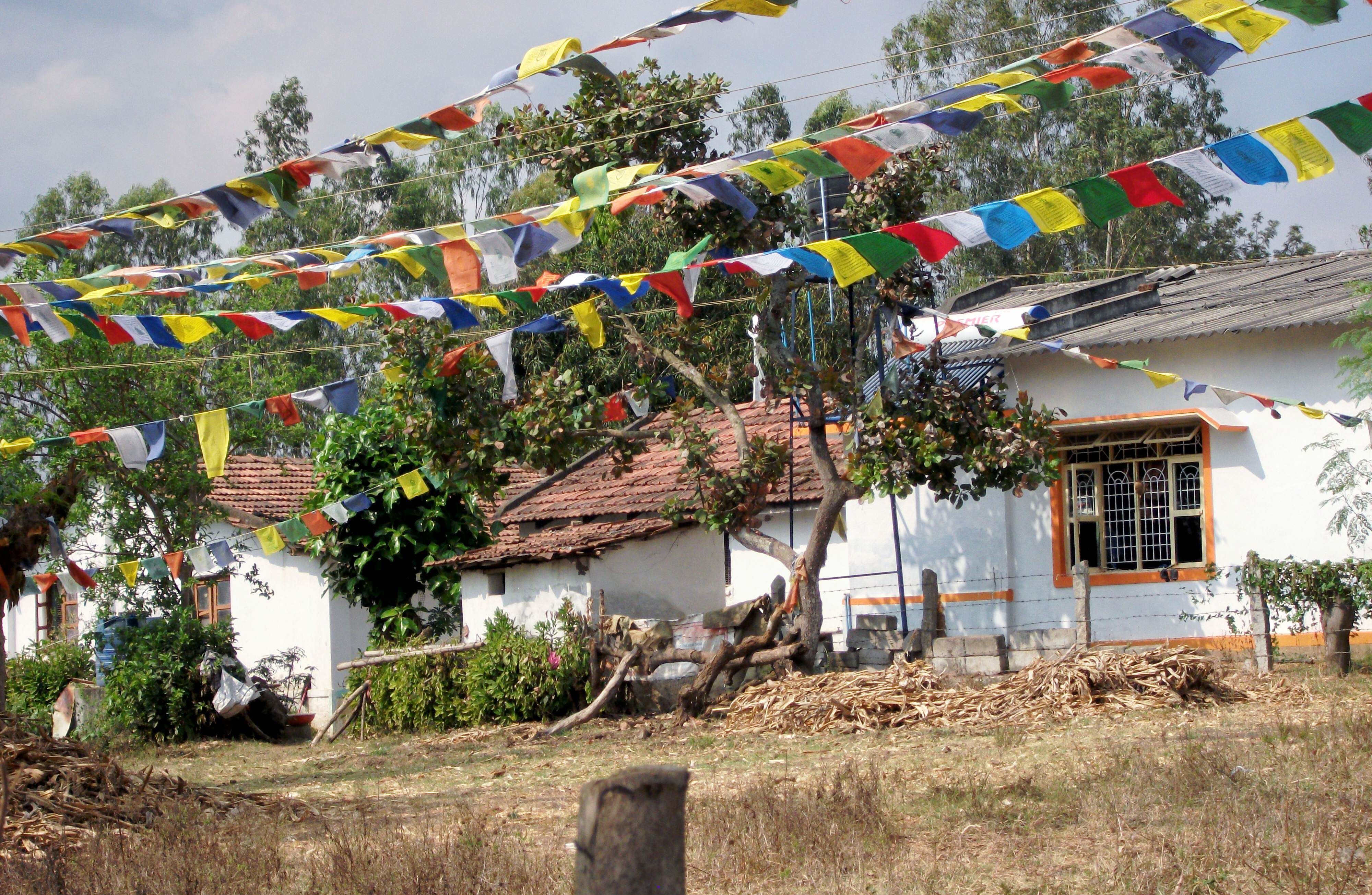 Village tibétain Inde du Sud