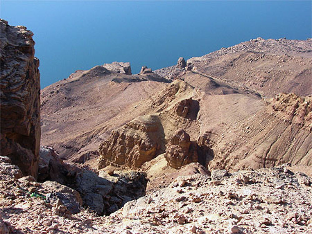 Panorama sur la mer Morte