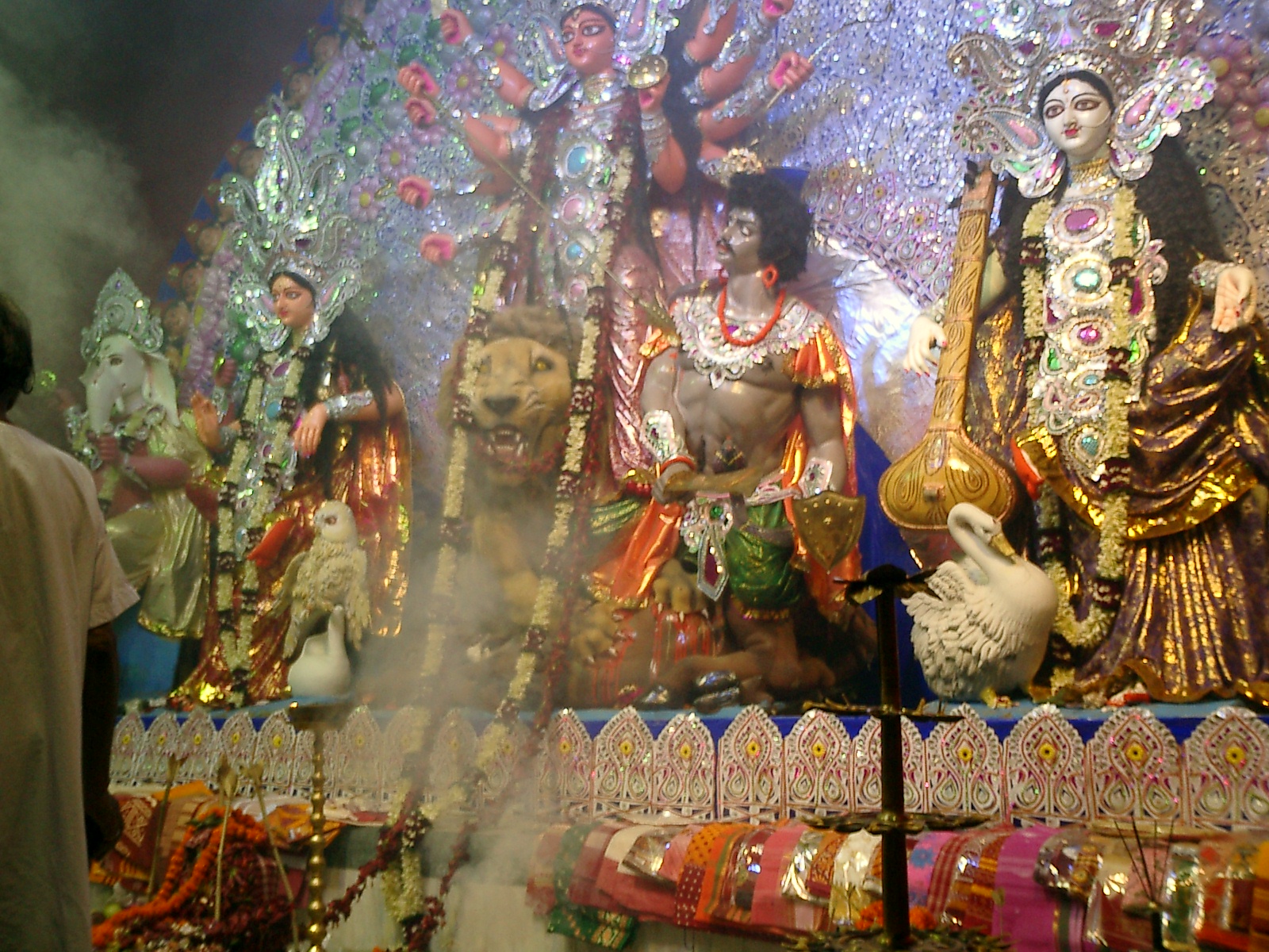 Durga Puja  Statues Kolkata Calcutta Bengale 