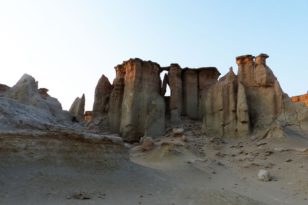 Sculptures sur l’Île de Qeshm, Iran