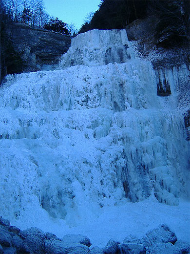 Le grand saut en hiver Le grand saut en hiver