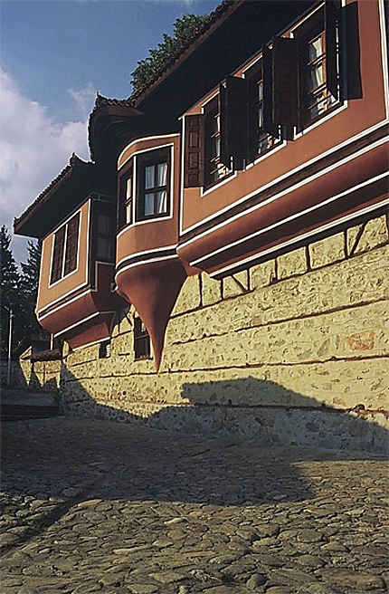 Koprivtschitsa, la maison Todor Kablechkov (façade)