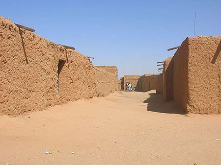 Une rue d'Agadez Une rue d'Agadez
