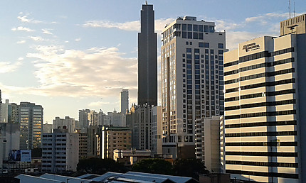 Lever de soleil sur Panama city
