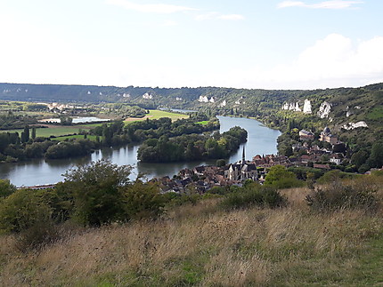 La Seine depuis le château Gaillard