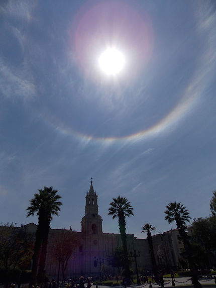 Halo de soleil à Arequipa