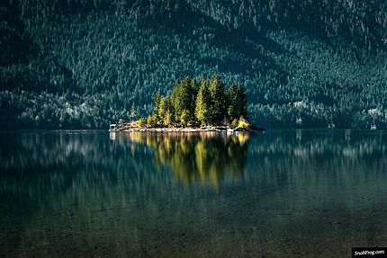 Sproat Lake, sur l'île de Vancouver