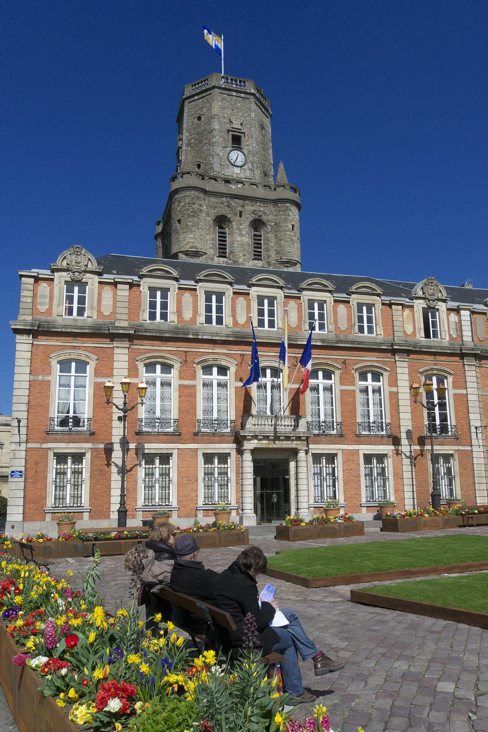 HÃ´tel de ville, Boulogne-sur-Mer : Beffroi : Boulogne-sur-Mer : Pas-de