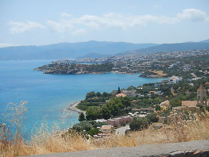 Des hauteurs de Agios Nikolaos