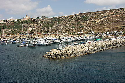 Arrivée au port de Gozo
