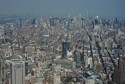 Manhattan vu du 1WTC