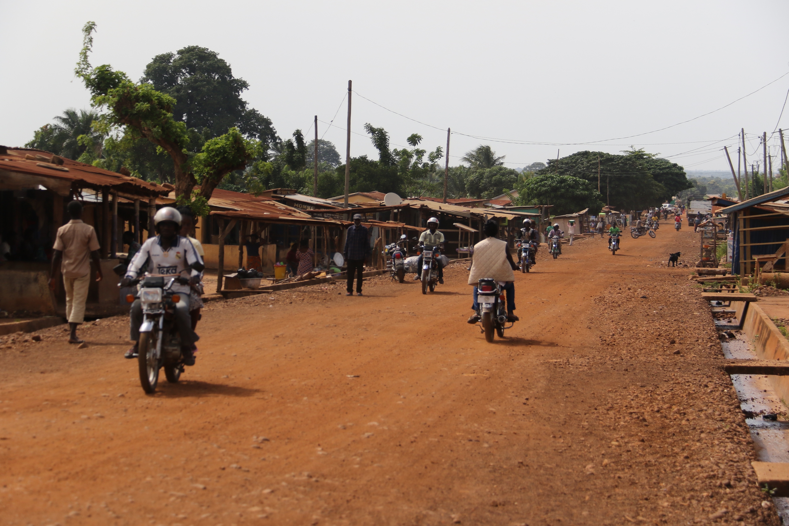 Route au Togo à Atakpamé Route au Togo à Atakpamé