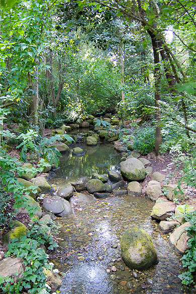 Lisbonne - Dans le parc de la Fondation Gulbenkian