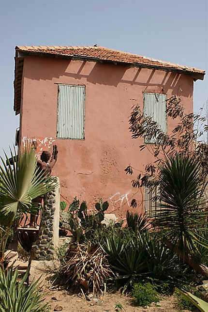 Une maison de l'île de Gorée