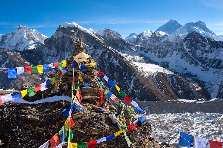 Everest depuis Gokyo Ri – Népal 