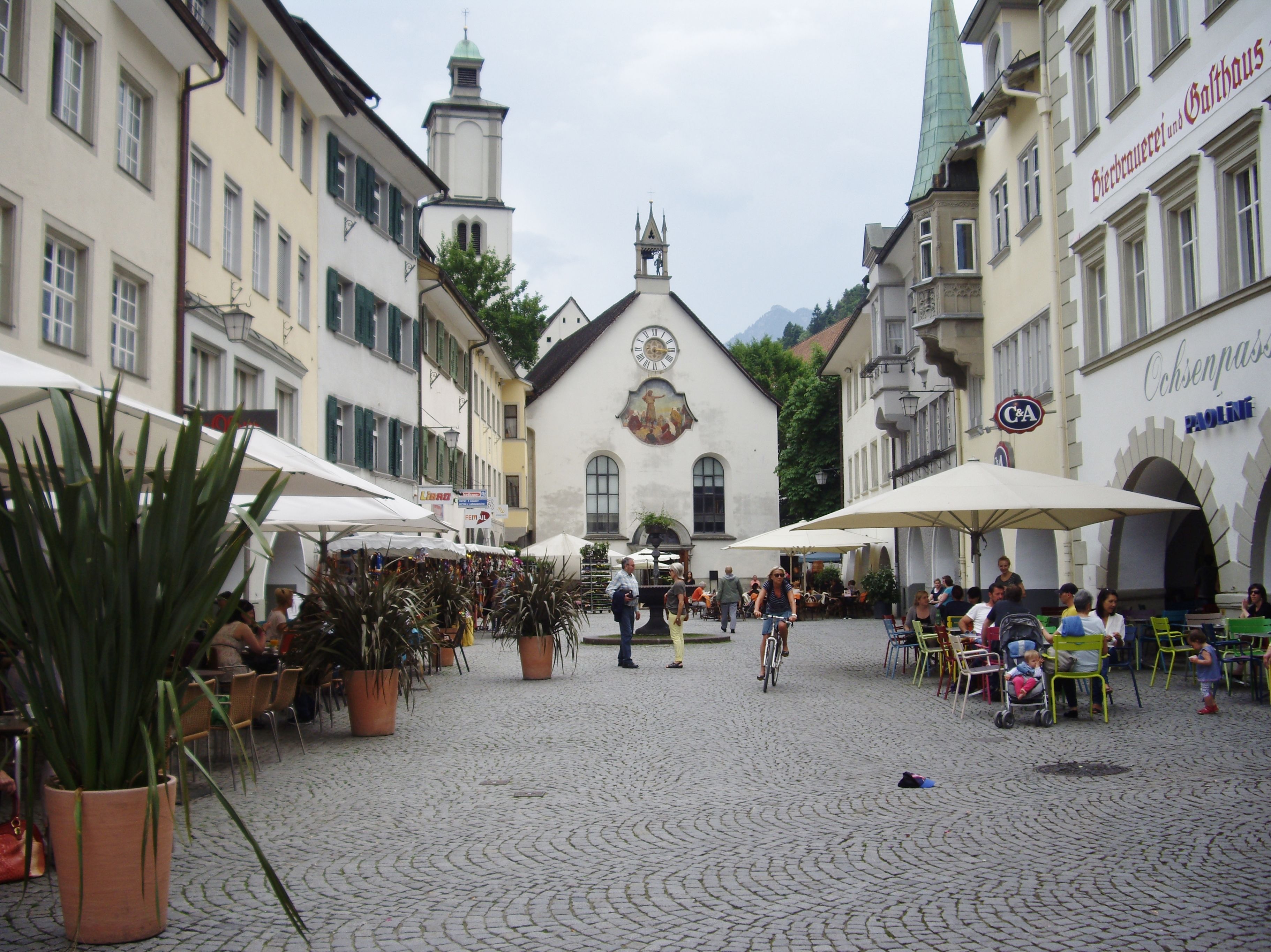 Etape à Feldkirch