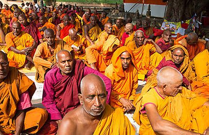 Cérémonie de moines