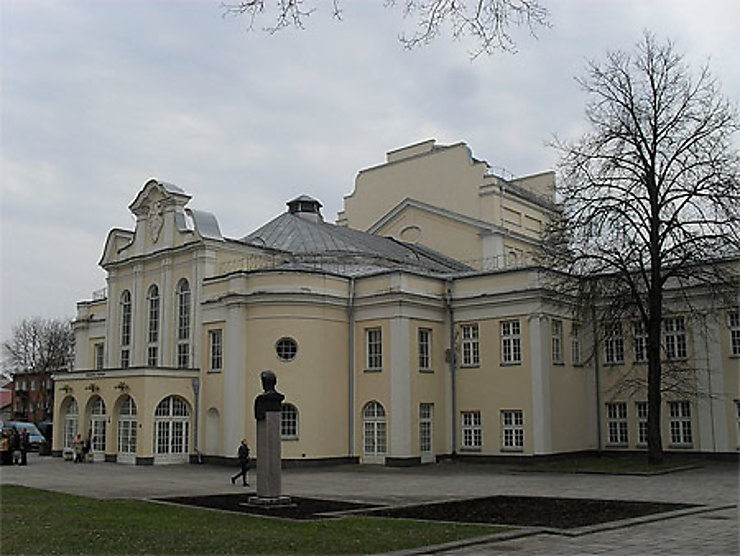 Ancien Palais Présidentiel Kaunas Intérieur Des Terres Lituanie