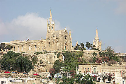 Eglise près du port de Gozo