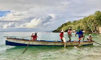 Retour de pêche en Martinique