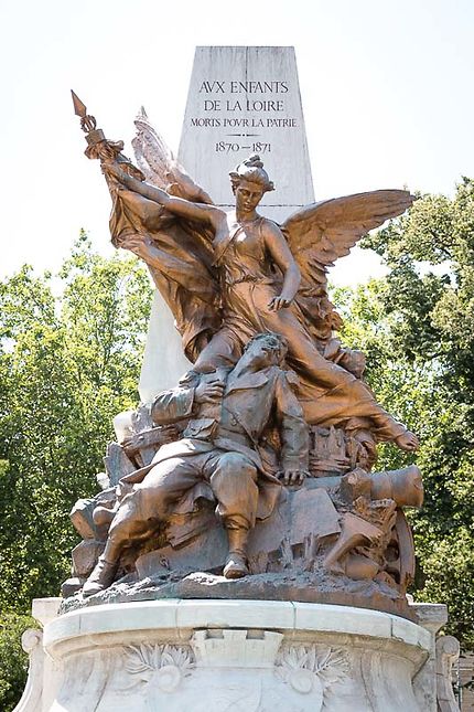 St-Etienne - Monument aux morts, guerre de 1870-71