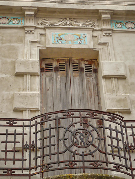 Belle façade à Soulac-sur-Mer