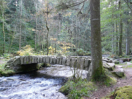 Ponts des Iles Marie-Louise à Gérardmer