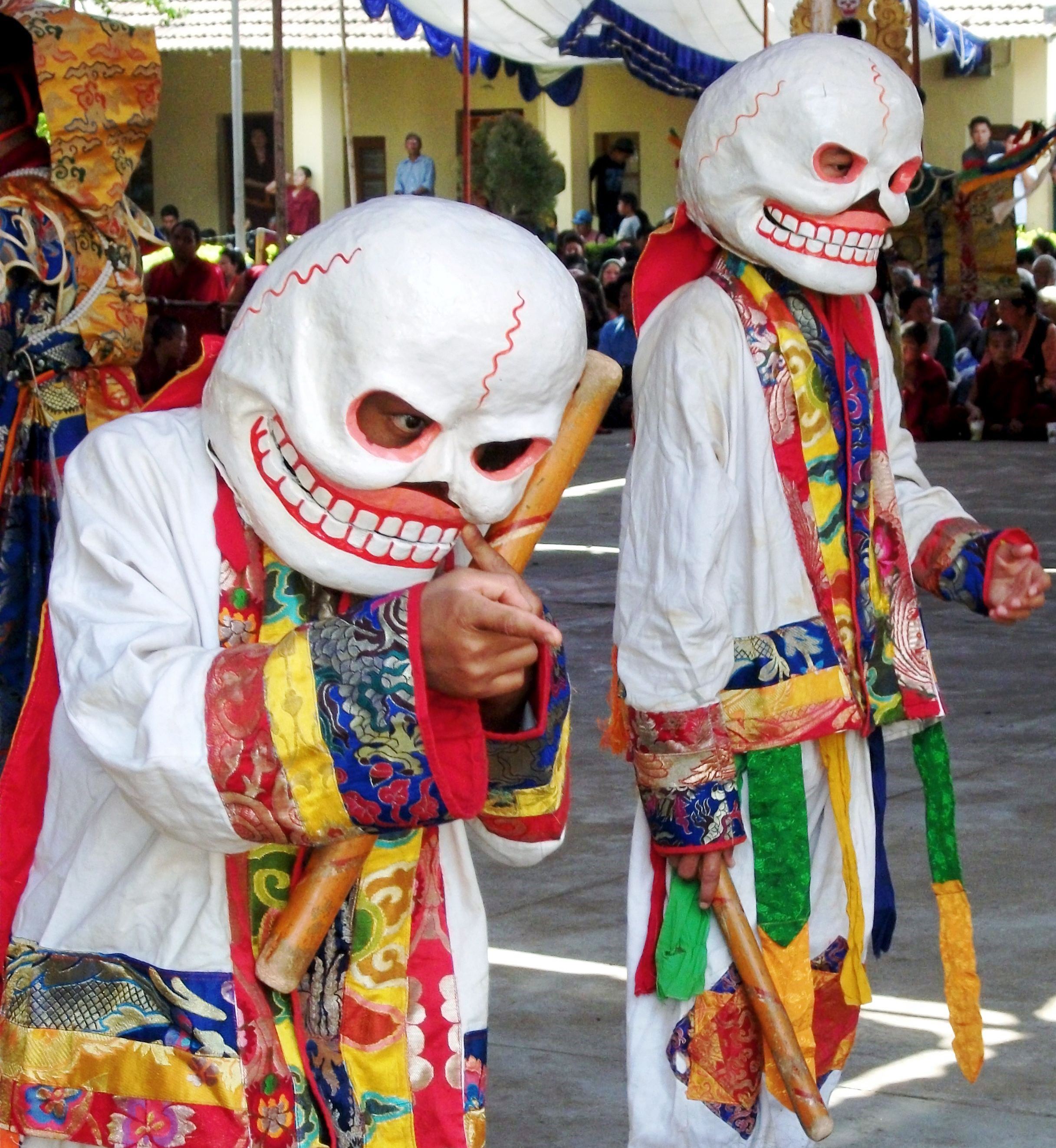 Danse Tscham avant le Losar Danse Tscham avant le Losar