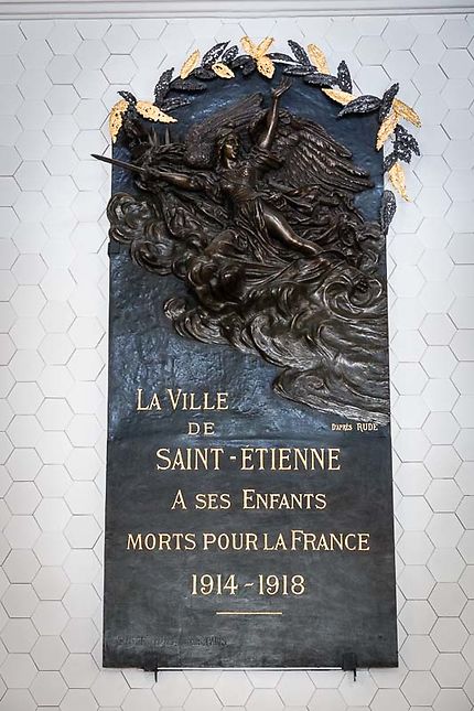 St-Etienne - En souvenir des morts de 14-18