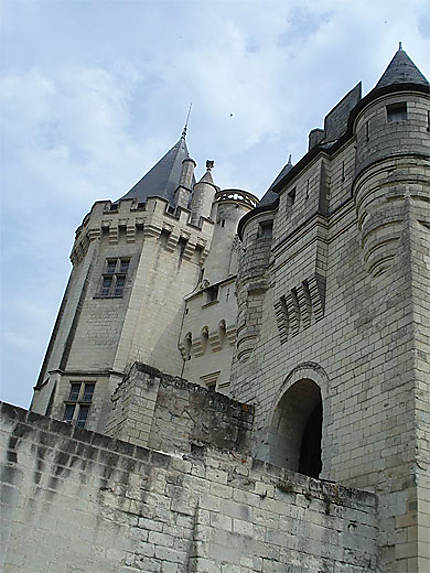 Entrée du château de Saumur