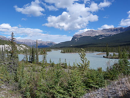 Entre Banff et Jasper